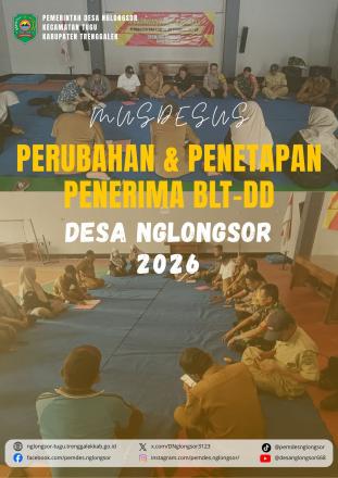 MUSDESUS PERUBAHAN DAN PENETAPAN PENERIMA BLT DD 2026